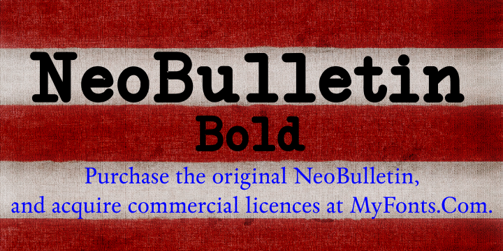 NeoBulletin Bold